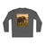 Majestic Elephant Grace - Unisex Lightweight Long Sleeve Tee