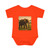 Majestic Elephant Grace - Infant Baby Rib Bodysuit