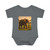 Majestic Elephant Grace - Infant Baby Rib Bodysuit