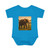 Majestic Elephant Grace - Infant Baby Rib Bodysuit