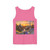 Barcelona Mosaic Dreams - Unisex Garment-Dyed Tank Top