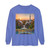 Barcelona Mosaic Dreams - Unisex Garment-dyed Long Sleeve T-Shirt