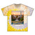 Barcelona Mosaic Dreams - Unisex Tie Dye Cotton Tee