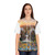 Barcelona Mosaic Dreams - Women's Baseball Jersey (AOP)