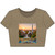 Barcelona Mosaic Dreams - Women’s Poly-Cotton Crop Tee