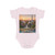 Barcelona Mosaic Dreams - Short Sleeve Baby Bodysuit