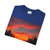 Sunset Over Tranquil Lake - Unisex Garment-Dyed T-shirt