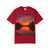 Sunset Over Tranquil Lake - Unisex Garment-Dyed T-shirt