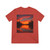 Sunset Over Tranquil Lake - Unisex Triblend Tee