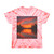 Sunset Over Tranquil Lake - Tie-Dye Tee, Cyclone