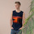 Sunset Over Tranquil Lake - Unisex Barnard Tank 