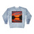Sunset Over Tranquil Lake - Unisex Color Blast Crewneck Sweatshirt
