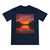Sunset Over Tranquil Lake - Organic Staple T-shirt