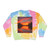 Sunset Over Tranquil Lake - Unisex Tie-Dye Sweatshirt