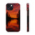 Sunset Over Tranquil Lake - Slim Phone Cases