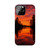 Sunset Over Tranquil Lake - Slim Phone Cases