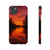 Sunset Over Tranquil Lake - Slim Phone Cases