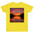 Sunset Over Tranquil Lake - Single Jersey T-shirt