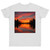Sunset Over Tranquil Lake - Single Jersey T-shirt