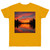 Sunset Over Tranquil Lake - Single Jersey T-shirt