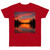 Sunset Over Tranquil Lake - Single Jersey T-shirt