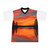 Sunset Over Tranquil Lake - Unisex Football Jersey (AOP)