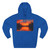 Sunset Over Tranquil Lake - Three-Panel Fleece Hoodie