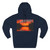 Sunset Over Tranquil Lake - Three-Panel Fleece Hoodie