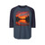 Sunset Over Tranquil Lake - Unisex Three-Quarter Sleeve Raglan Shirt