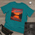 Sunset Over Tranquil Lake - Unisex Deluxe T-shirt 