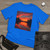 Sunset Over Tranquil Lake - Unisex Deluxe T-shirt 