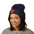 Sunset Over Tranquil Lake - Classic Cuffed Beanie (Embroidery)