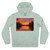 Sunset Over Tranquil Lake - King Hooded Sweatshirt