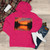 Sunset Over Tranquil Lake - King Hooded Sweatshirt