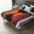 Sunset Over Tranquil Lake - Velveteen Microfiber Blanket (Two-sided print)
