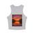 Sunset Over Tranquil Lake - Women's Micro Rib Racer Tank Top