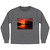 Sunset Over Tranquil Lake - Men's Long Sleeve Tee