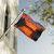 Sunset Over Tranquil Lake - Double Sided Flag