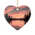 Sunset Over Tranquil Lake - Ceramic Ornaments, 2-Side Print