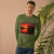 Sunset Over Tranquil Lake - Men’s Base Longsleeve Tee 