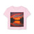Sunset Over Tranquil Lake - Women's Baby Tee
