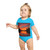 Sunset Over Tranquil Lake - Short Sleeve Baby Bodysuit
