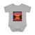 Sunset Over Tranquil Lake - Infant Baby Rib Bodysuit