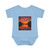 Sunset Over Tranquil Lake - Infant Baby Rib Bodysuit