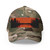 Sunset Over Tranquil Lake - Closed-Back Structured Cap (Embroidery)