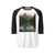 Mountain Reflections - Unisex Three-Quarter Sleeve Raglan Shirt