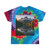 Mountain Reflections - Tie-Dye Tee, Spiral
