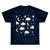 Celestial Night Whispers - Unisex Tie Dye Cotton Tee