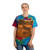 Graceful Gazelle Leap - Tie-Dye Tee, Spiral