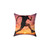 Mountain Trail Conqueror - Square Poly Canvas Pillow